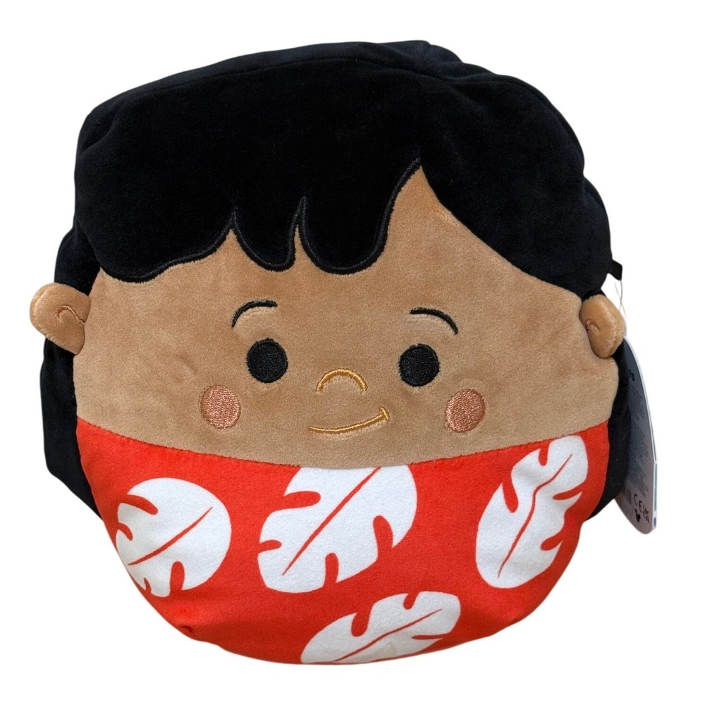 NWT Squishmallows Lilo Stuffed Plush Toy Disney Hawaii Elvis 626 Stitch‎ Walt